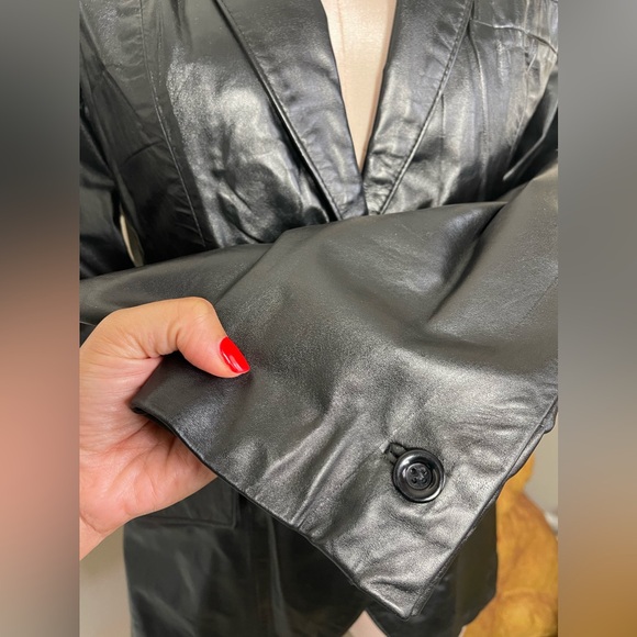 Vintage Genuine Leather Jacket - Picture 7 of 16